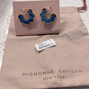 Mignonne Gavigan Mini Darby Light Blue Hoops